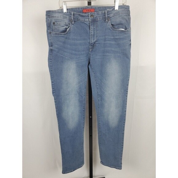 MBX Slim Fit Denim Jeans Mens Size 36 X 32 Stretch Zip Fly Slim Fit - Picture 1 of 9